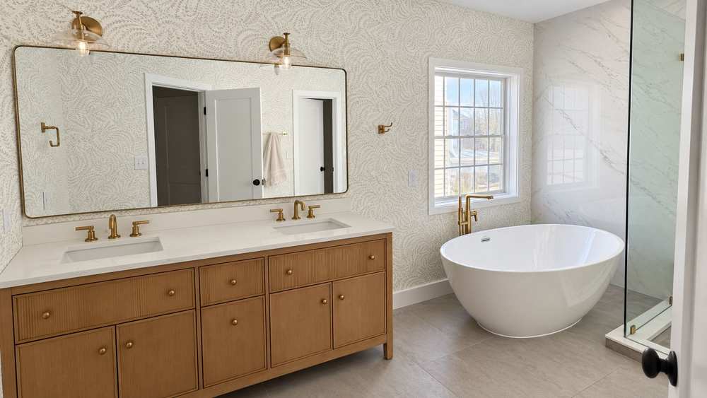 01_Finished_Bathroom Gaithersburg finished Bathroom