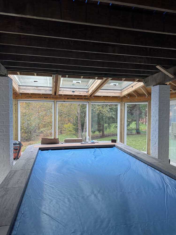 08_Pool_Interior_Progress_02 Pool Interior Progress
