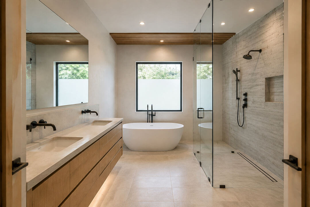 free standing soaking tub